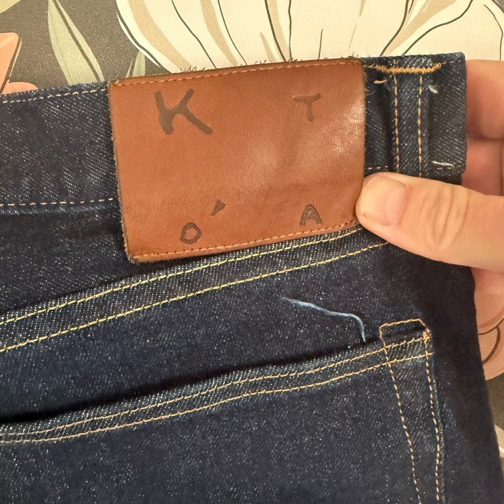 Classic Indigo Slim Fit Jeans - Picture 6 of 9
